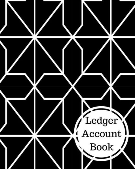 Ledger Account Book: 4 Column Columnar - 9781538049426