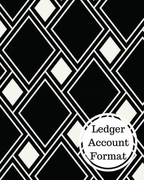 Ledger Account Format: 4 Column Columnar - 9781538049440