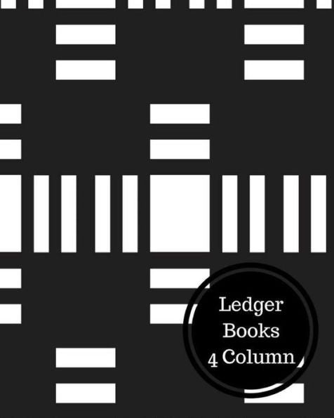 Ledger Books 4 Column: 4 Column Columnar