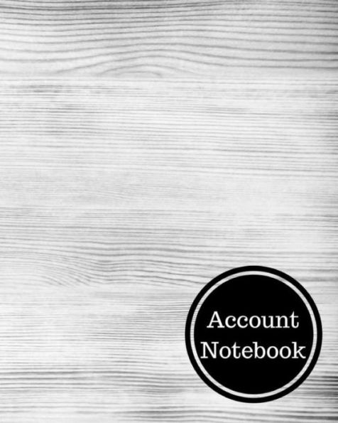 Account Notebook: Columnar 5 Column