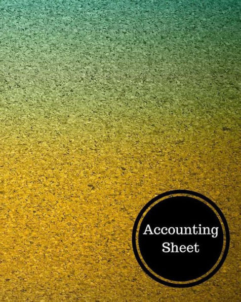 Accounting Sheet: Balance Sheet Book
