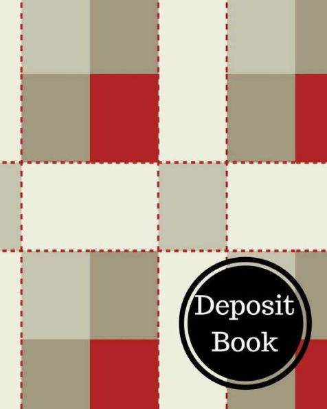 Deposit Book: Bank Deposit Book