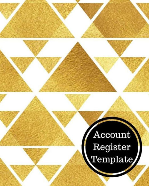Account Register Template: Bank Transaction Register