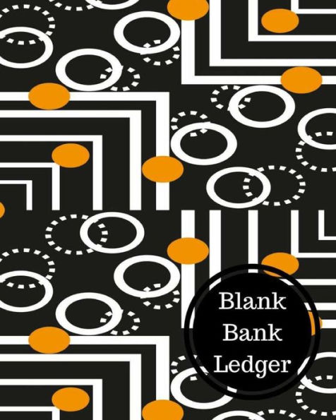Blank Bank Ledger: Bank Transaction Register