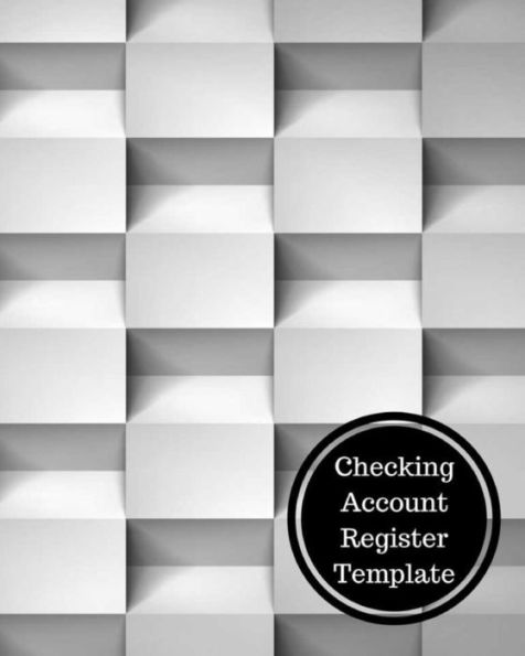 Checking Account Register Template: Bank Transaction Register