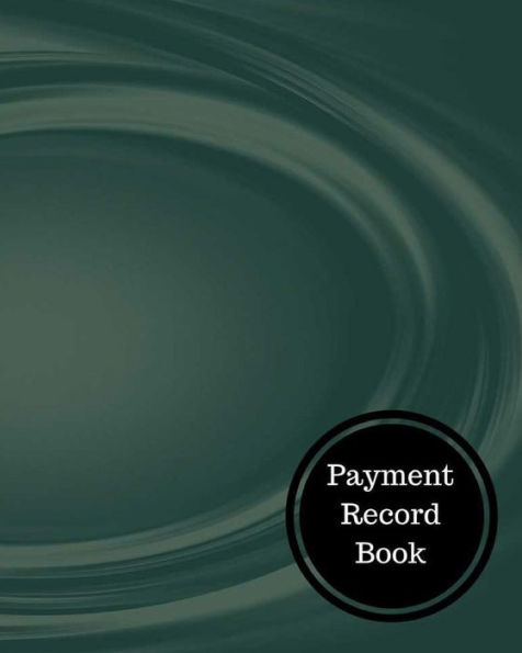Payment Record Book: Cash Payment Log