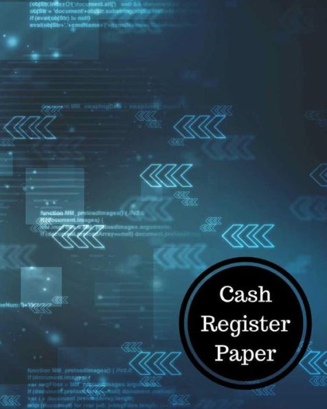 Cash Register Paper: Cash Register Book