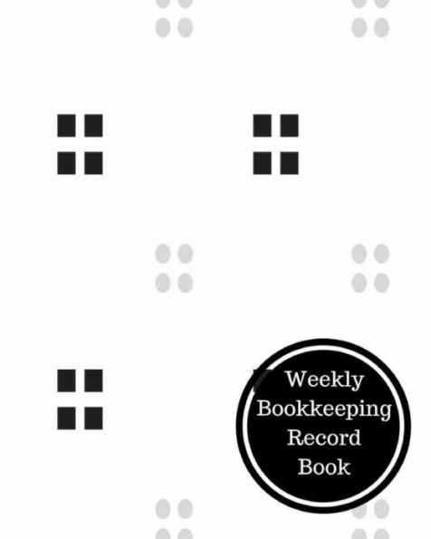 Weekly Bookkeeping Record Book