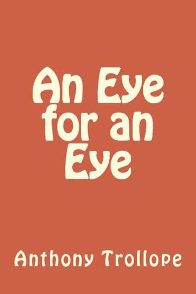 An Eye For An Eye - 9781538058992