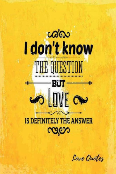 Love Quotes: Blank Books To Write In