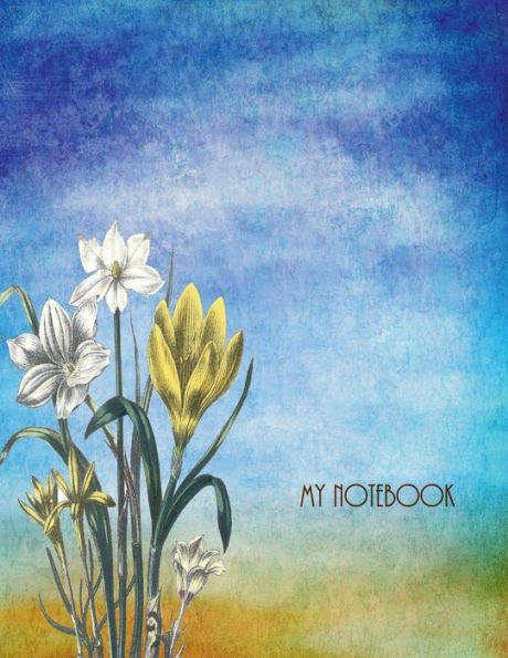 My Notebook: Large Notebook/Journal: Ruled, Letter Size, Composition Notebook, 8.5 X 11 - 9781538071182