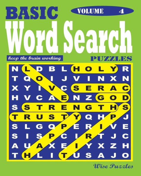 Basic Word Search Puzzles, Vol. 4