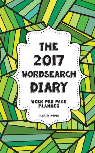 The 2017 Wordsearch Diary: Week Per Page