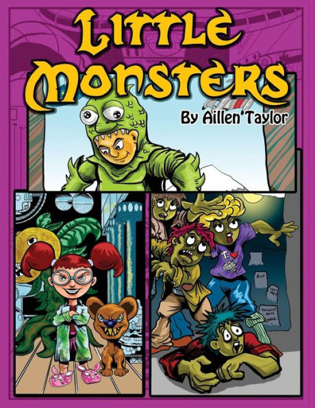 Little Monsters Coloring Book
