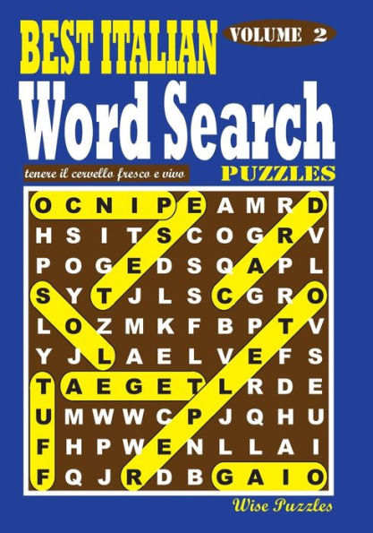 Best Italian Word Search Puzzles. Vol. 2 (Italian Edition)