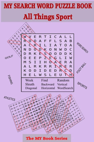 My Search Word Puzzle Book: All Things Sport (Search Word Puzzles)