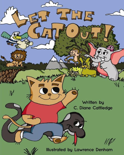 Let The Cat Out Coloring Book