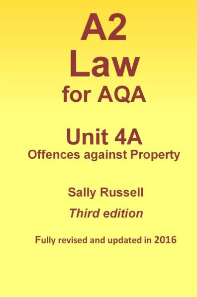 A2 Law For Aqa Unit 4 A