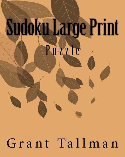 Sudoku: Large Print