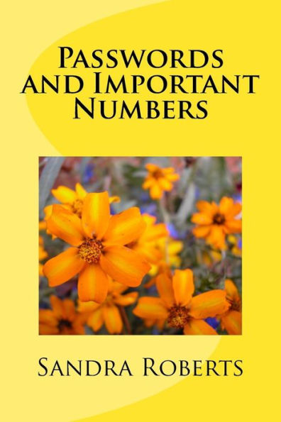Passwords And Important Numbers