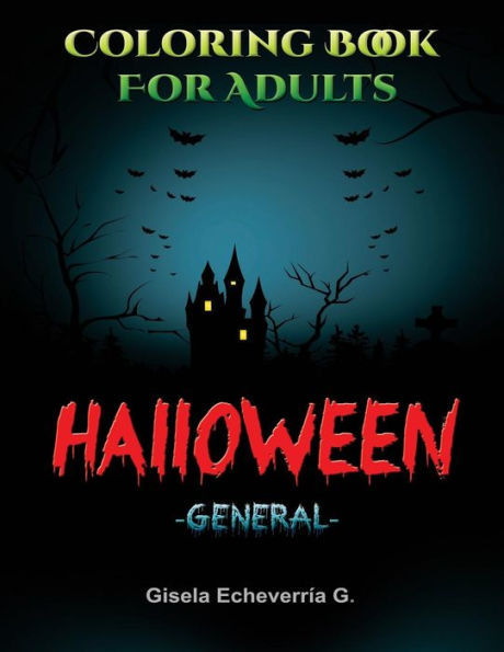 Halloween ~ General: Thematic Coloring Books For Adults