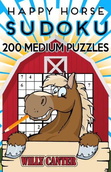 Happy Horse Sudoku 200 Medium Puzzles: Handy Pocket Size Book