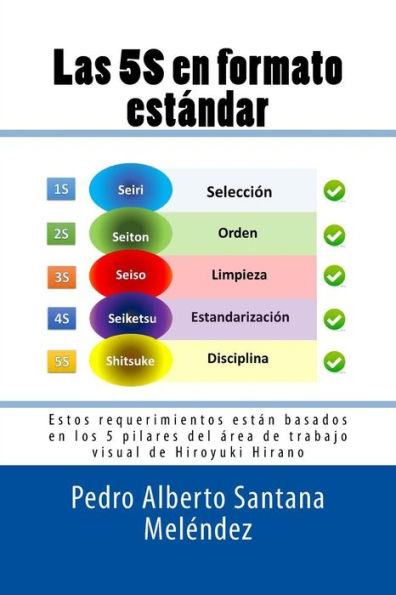 Las 5S En Formato Est?ndar: Estos Requerimientos Est?n Basados En Los 5 Pilares Del ?rea De Trabajo Visual De Hiroyuki Hirano (Spanish Edition)