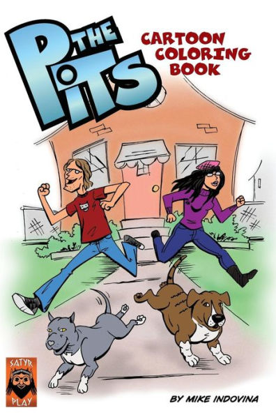 The Pits Cartoon Coloring Book
