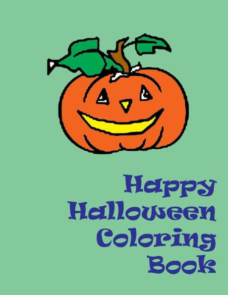 Happy Halloween Coloring Book