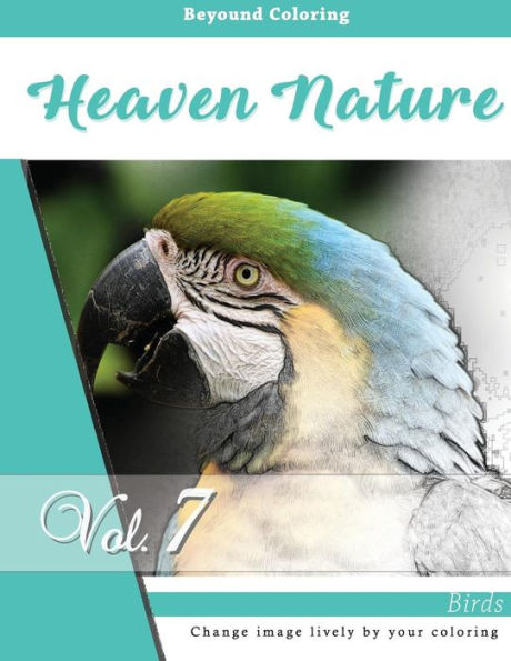 Birds In The Nature: Grayscale Photo Adult Coloring Book Of Animals, De-Stress Relaxation Stress Relief Coloring Book: Series Of Coloring Book For Adults And Grown Up, 8.5" X 11" (21.59 X 27.94 Cm)