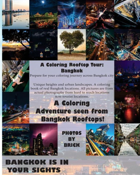A Coloring Rooftop Tour: Bangkok