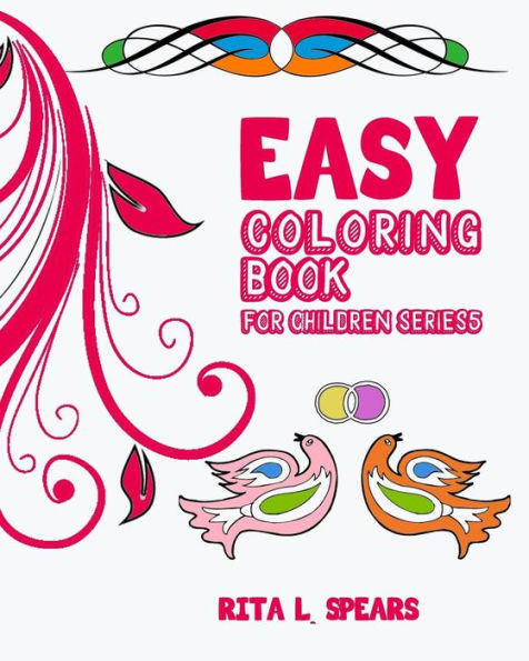 Easy Coloring Book For Children Series5 (Learning And Creative By Coloring Book)