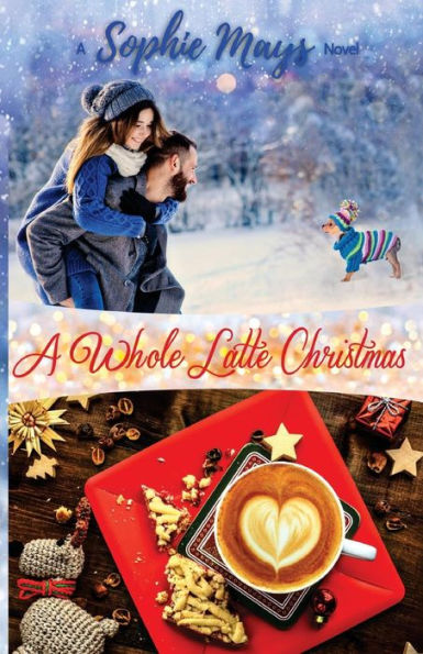 A Whole Latte Christmas (Large Print): A Small Town Holiday Short Read (Inspirational Clean Romance)