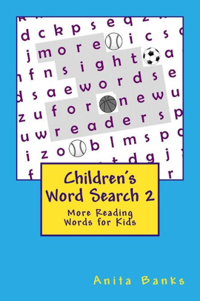 Children's Word Search 2: More Sight Words For New Readers (Sight Word Puzzles For New Readers)