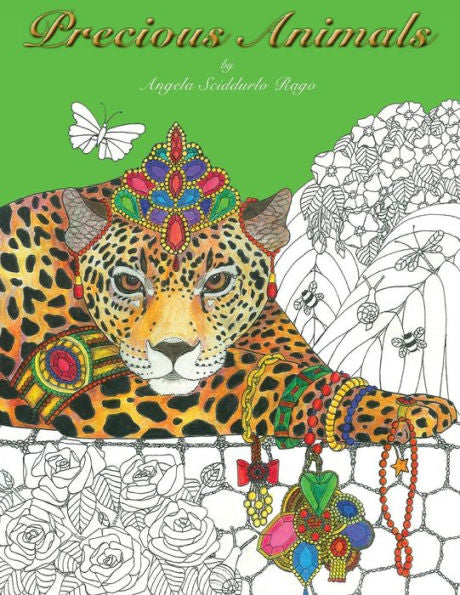 Precious Animals Coloring Book (Adult Coloring)