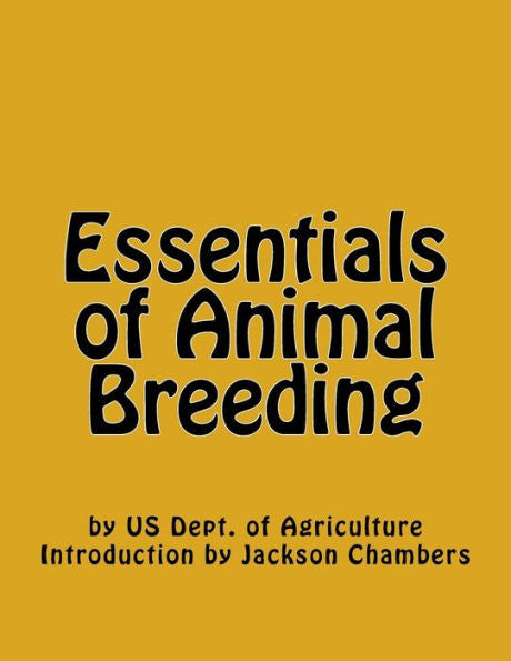 Essentials Of Animal Breeding