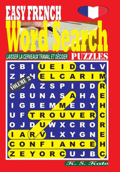 Easy French Word Search Puzzles. Vol. 2 (French Edition)