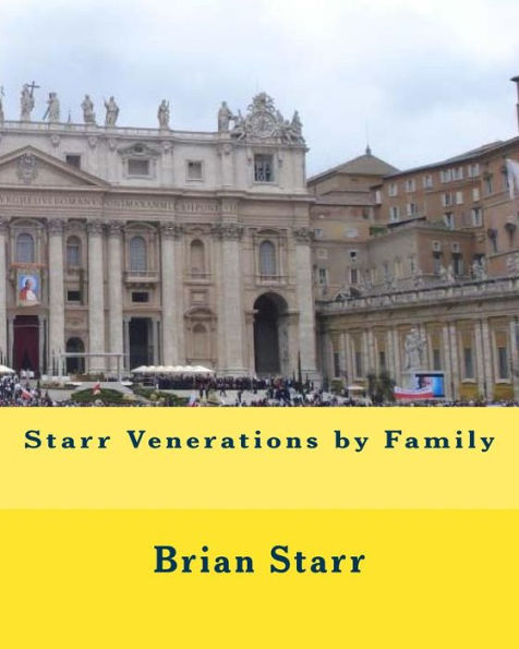 Starr Venerations By Family