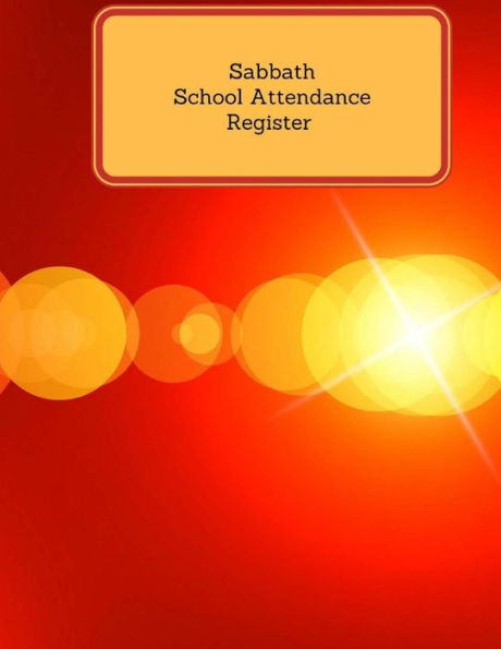 Sabbath School Attendance Register (Inspirational Log)