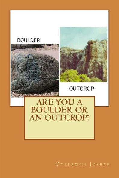 Are You A Boulder Or An Outcrop?