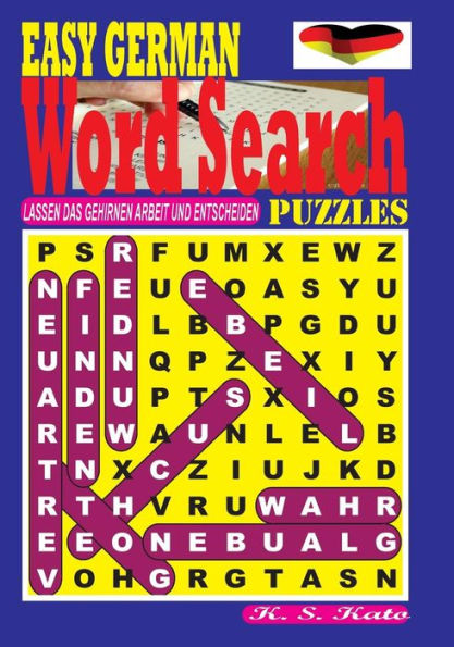 Easy German Word Search Puzzles (German Edition)