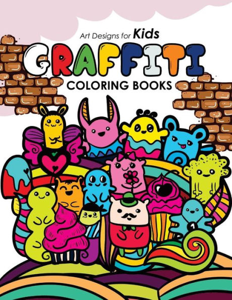 Graffiti Coloring Book For Kids