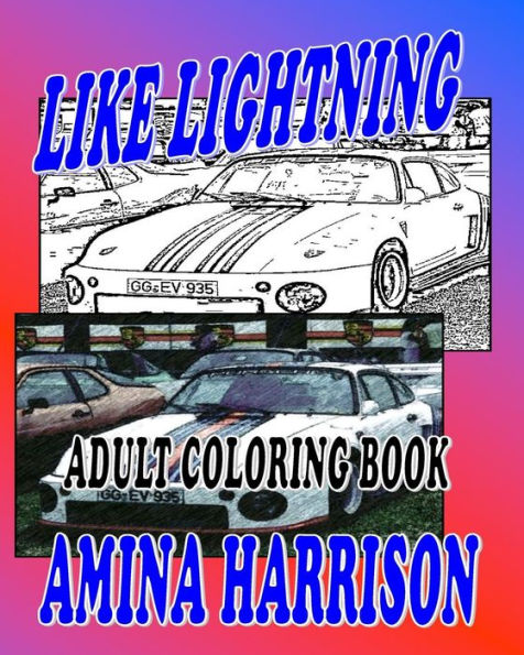 Like Lightning Adult Coloring Book