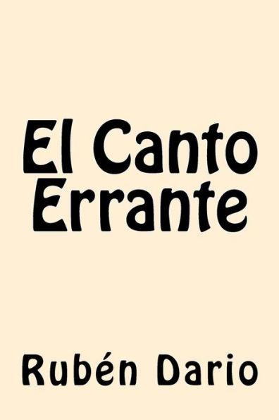 El Canto Errante (Spanish Edition) - 9781542518505