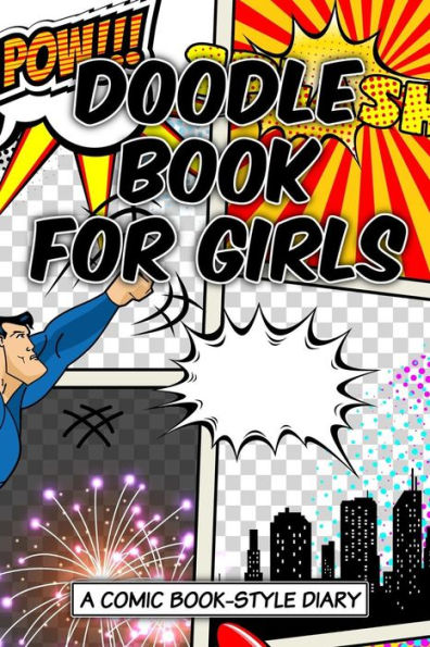 Doodle Book For Girls (Comic Book Diary)