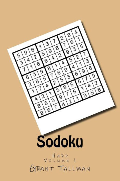 Sodoku: Hard (Hard Volume)