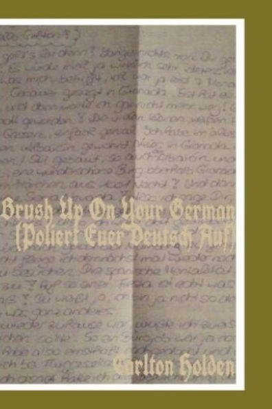 Brush Up On Your German (Poliert Euer Deutsch Auf)