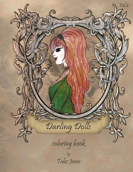 Darling Dolls Coloring Book - 9781542830515