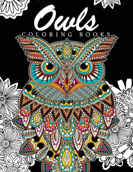 Owls Coloring Books: Jacqueline G. Minks