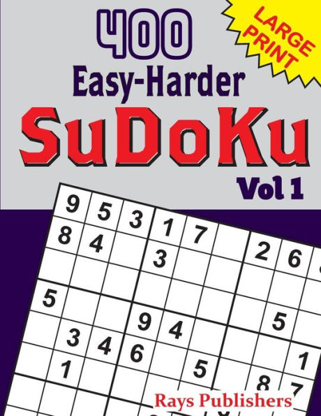 400 Easy-Harder Sudoku Vol 1